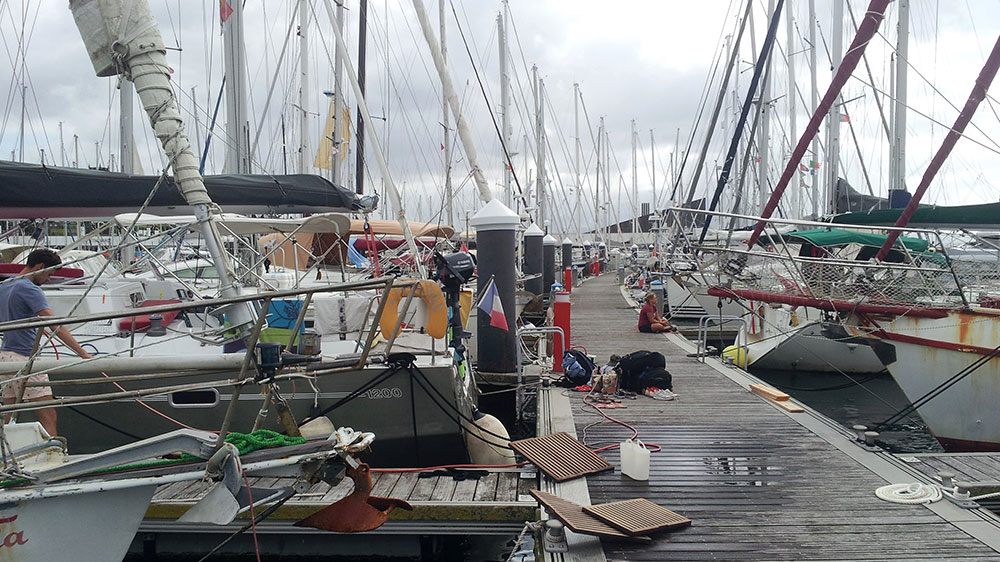Blauwasser_Azoren_ponta_delgada_Steganlage