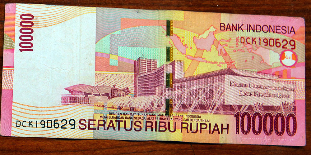 Geldschein-Indonesien