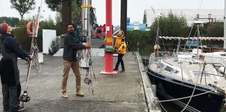 Foto-Anleitung: Mastlegen beim Segelboot