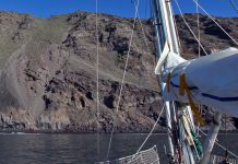 Ankerplatz Baja Lance (La Palma/Kanaren)