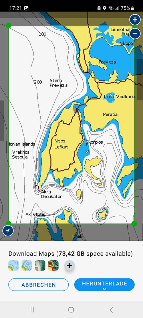 blauwasser_app_navigation_navionics_boating_karten_herunterladen_auswaehlen