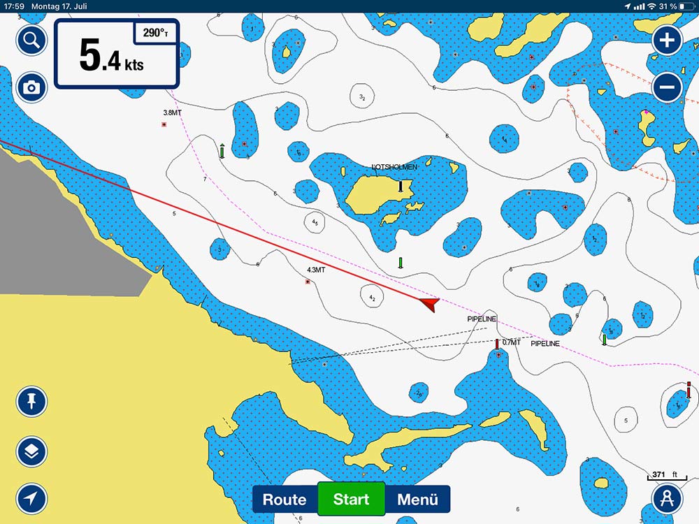 blauwasser_app_navigation_navionics_boating_northup