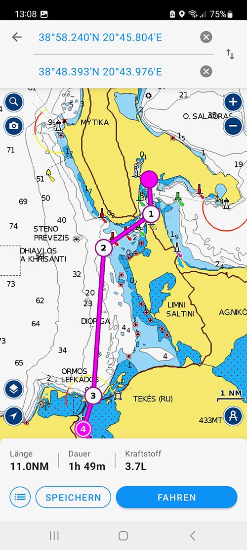 blauwasser_app_navigation_navionics_boating_route_manuell