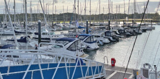 Hafen/Marina Port Hamble Marina (England/Solent)