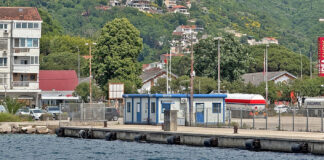 Zelenika Grenzposten Einreise/Ausreise Montenegro