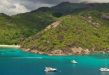Ankerplatz Anse du Riz/Baie Ternay Marine Nationalpark (Seychellen)
