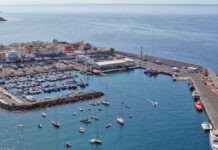 Ankerplatz und Marina Puerto de Arguineguín (Gran Canaria/Kanaren)