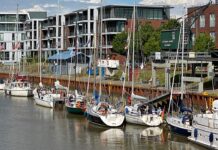 Hafen/Marina Stade (Deutschland/Elbe/Schwinge)