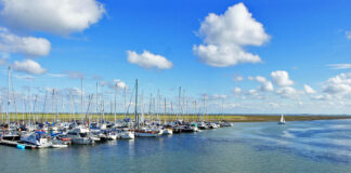Hafen/Marina Spiekeroog (Deutschland/Nordsee)