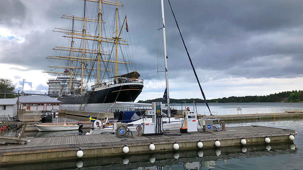 blauwasser_marina_finnland_aland_mariehamn_bootstankstelle