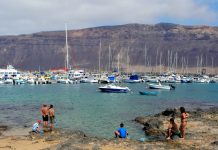 Hafen/Marina Caleta del Sebo (La Graciosa/Kanaren)