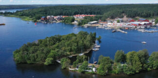 Hafen/Marina Jungfruholmarna (Schweden/Mälaren)