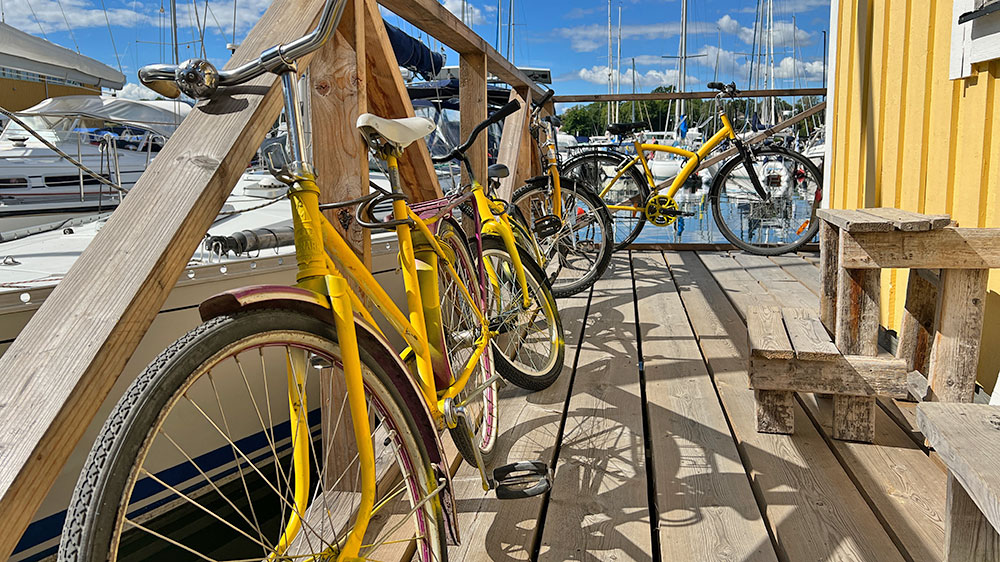 blauwasser_marina_schweden_ostschaeren_wasahamn_fahrraeder