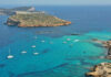 Ankerplatz Cala Comte (Spanien/Balearen/Ibiza)