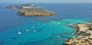 Ankerplatz Cala Comte (Spanien/Balearen/Ibiza)