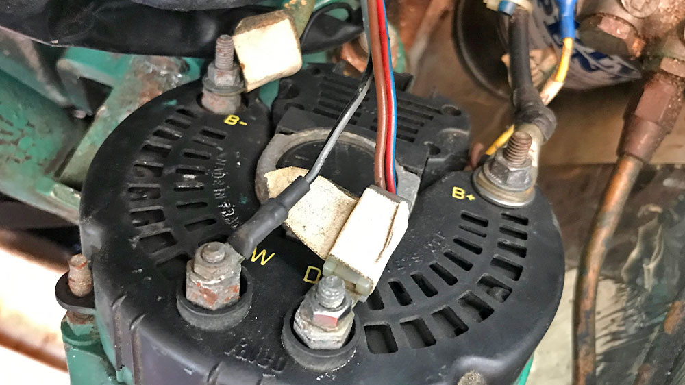 blauwasser_motor_laderegler_lichtmaschine_tausch_kabel