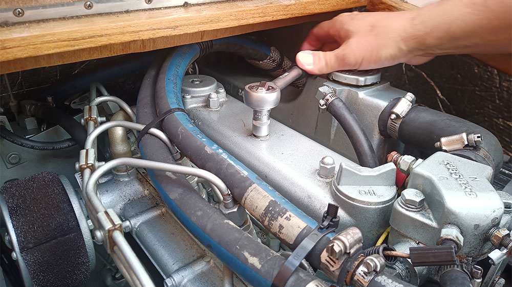 blauwasser_motor_ventilspieleinstellung_ventildeckel_abnehmen