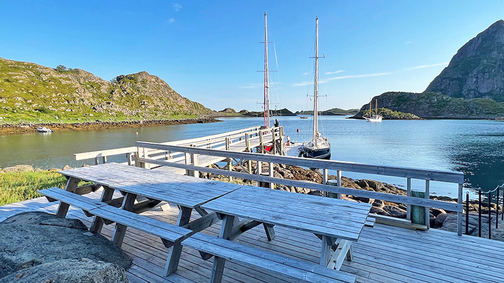 blauwasser_naturhafen_norwegen_lofoten_gullvika_picknick