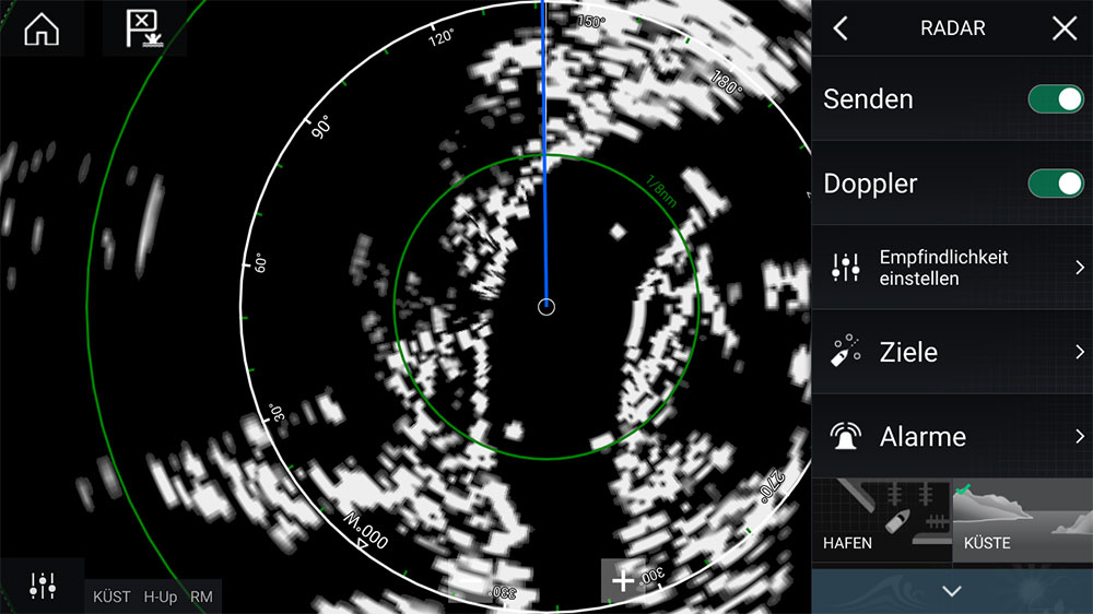 blauwasser_raymarine_quantum_2_doppler_marine_radar_modus_kueste