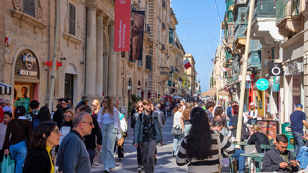 blauwasser_revierinformation_malta_valletta_fussgaengerzone