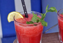 Rezept: Erfrischender Cocktail aus Wassermelone und Rum