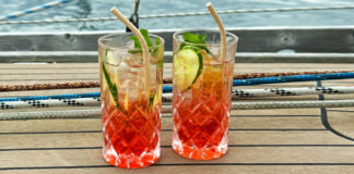 Rezept: Virgin Bitter mit Gurke (Mocktail)