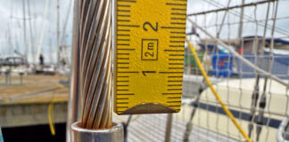 Optimale Rigg-Spannung – Die Zollstock-Methode