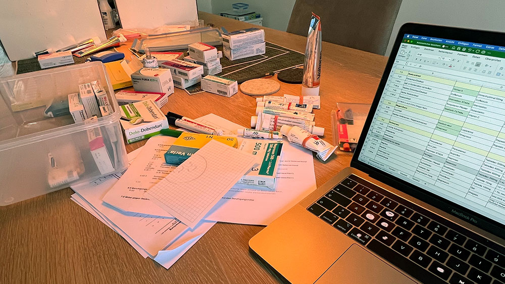 medizin_yacht_bordapotheke_vorbereitung