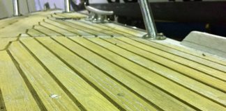 Teakdeck – Überholung der NONSUCH in Eigenleistung