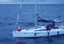 Wintertörn: Seenotretter befreien Segler aus misslicher Lage auf der Ostsee
